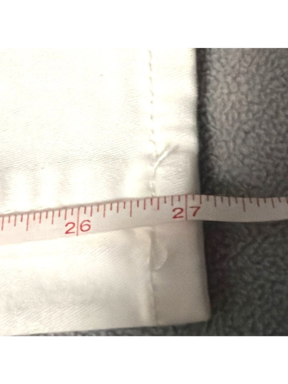 Crown & Ivy Womens White Skinny Jeans Size 16S Short Essential Signature - Picture 8 of 8